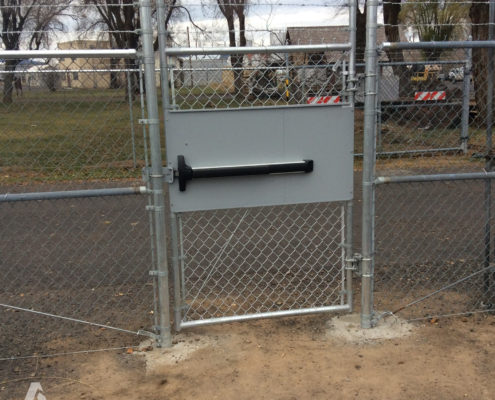 commercial security fence central oregon
