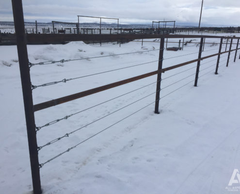 pipe fence