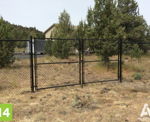 Chain Link Fencing Gate