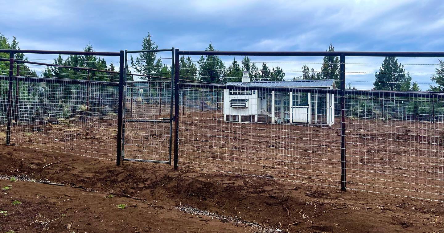 7' deer fence by all aspects fencing central oregon