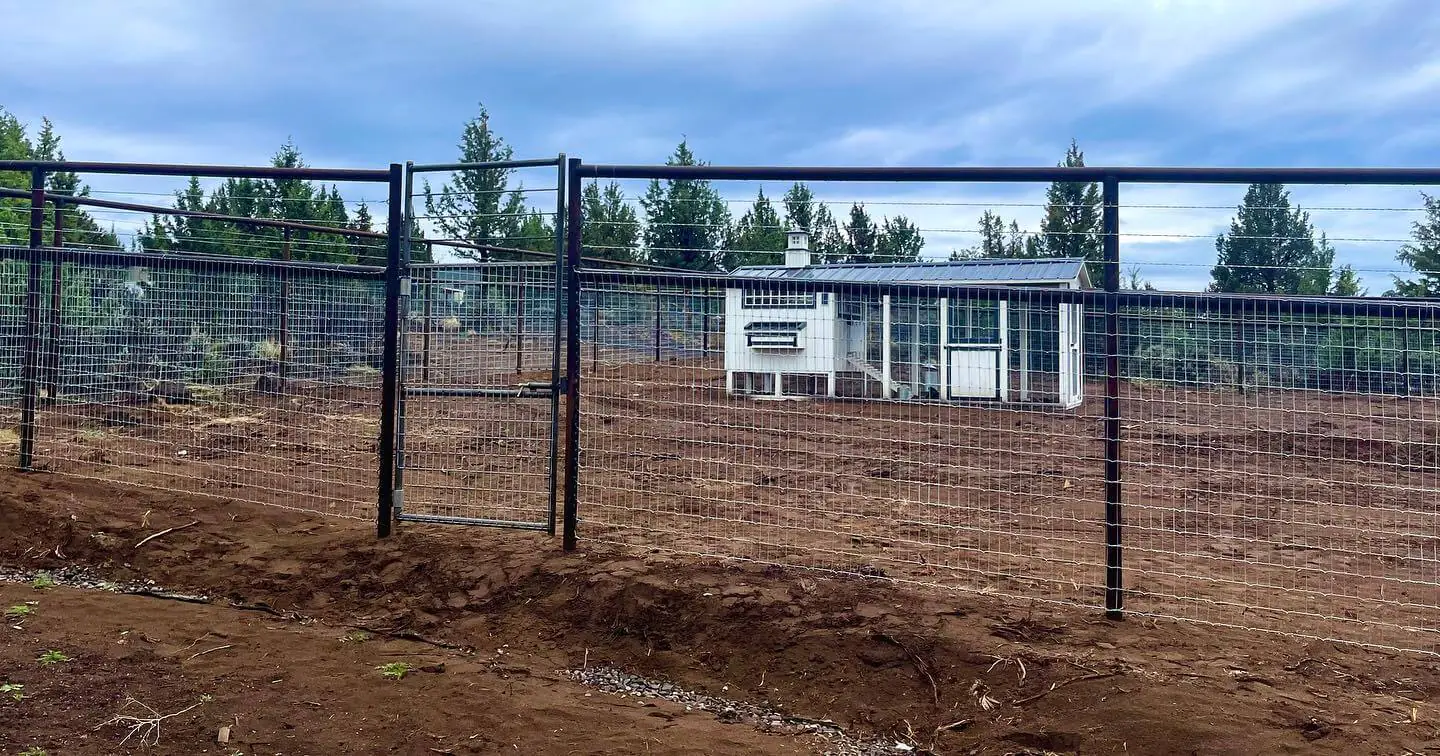 7' deer fence by all aspects fencing central oregon