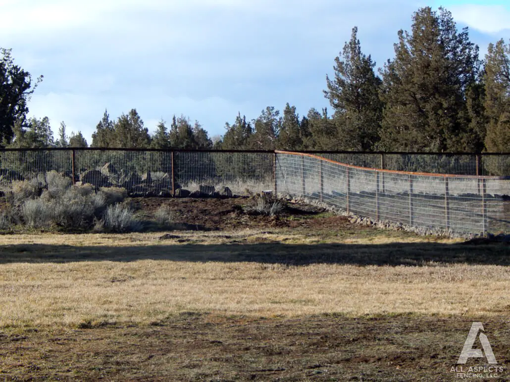 No-Climb Fence in Bend Oregon