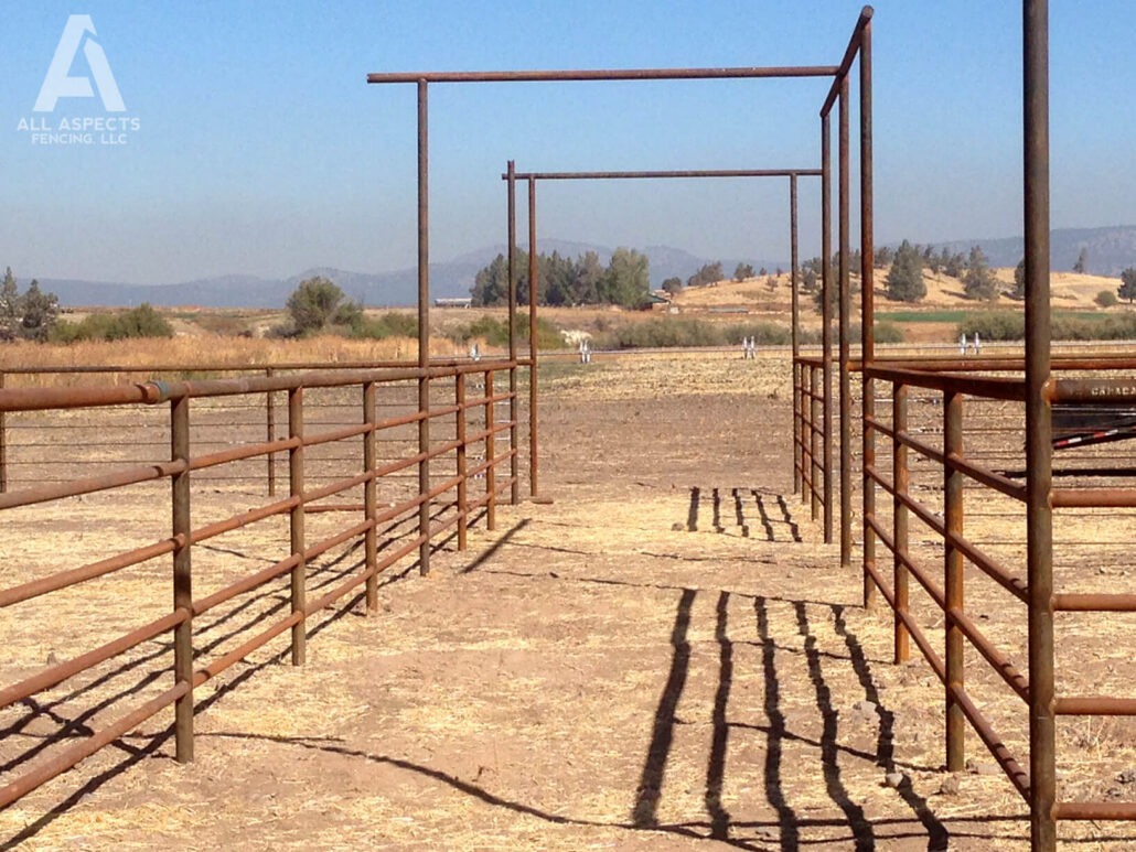 All Aspects Fencing Pipe Corrals Central Oregon