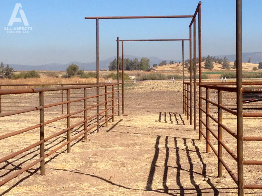 All Aspects Fencing Pipe Corrals Central Oregon