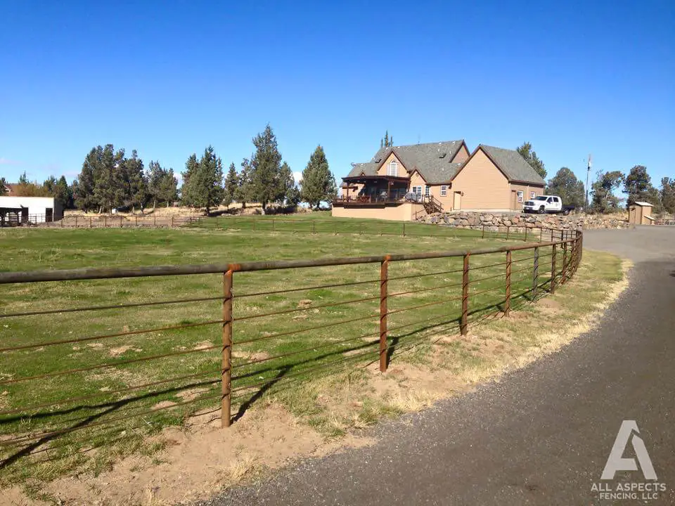All Aspects Fencing Pipe Fence Bend