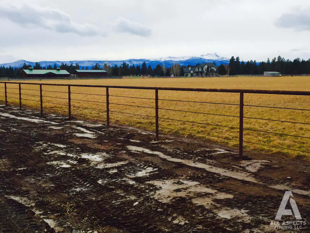 All Aspects Fencing Pipe Fence Tumalo Oregon