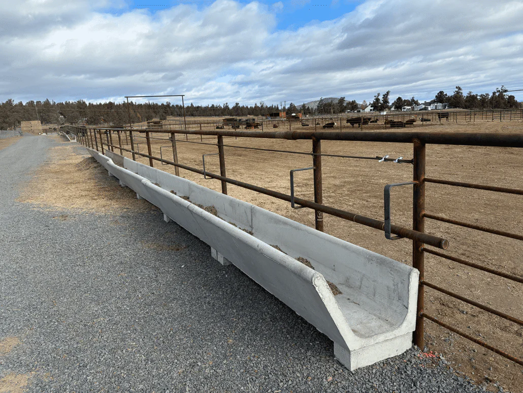 Feed Bunk Fencing in Central Oregon