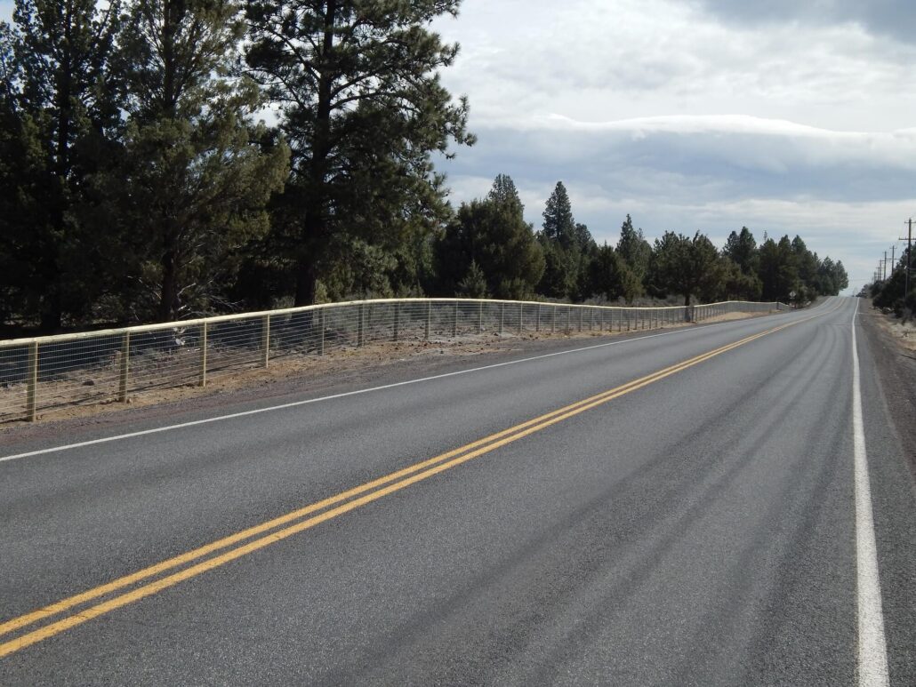 Property Fence Lines Oregon Post and Pole