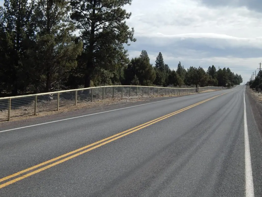 Property Fence Lines Oregon Post and Pole