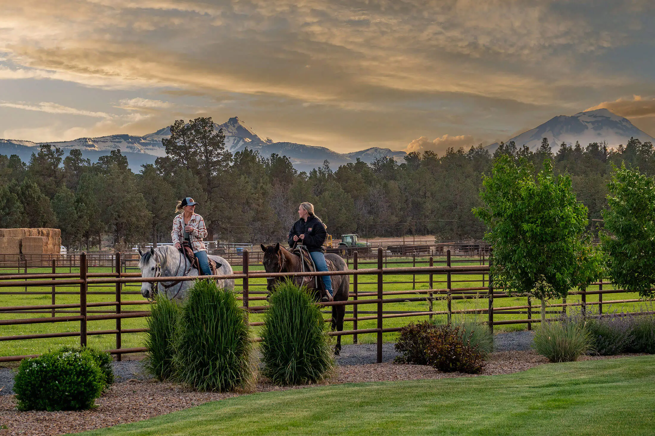 pipe fencing for horses in central oregon